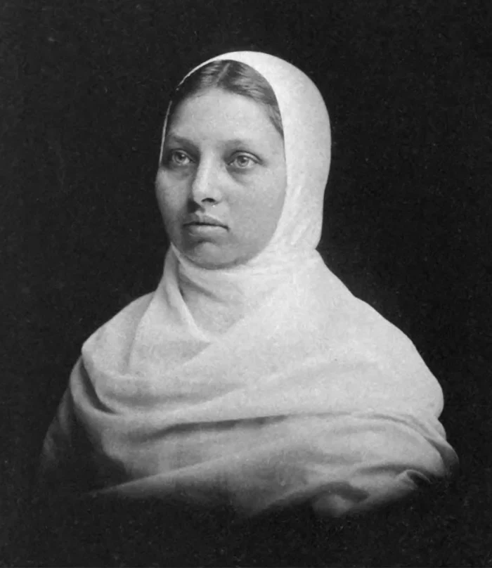 Retrato de Pandita Ramabai